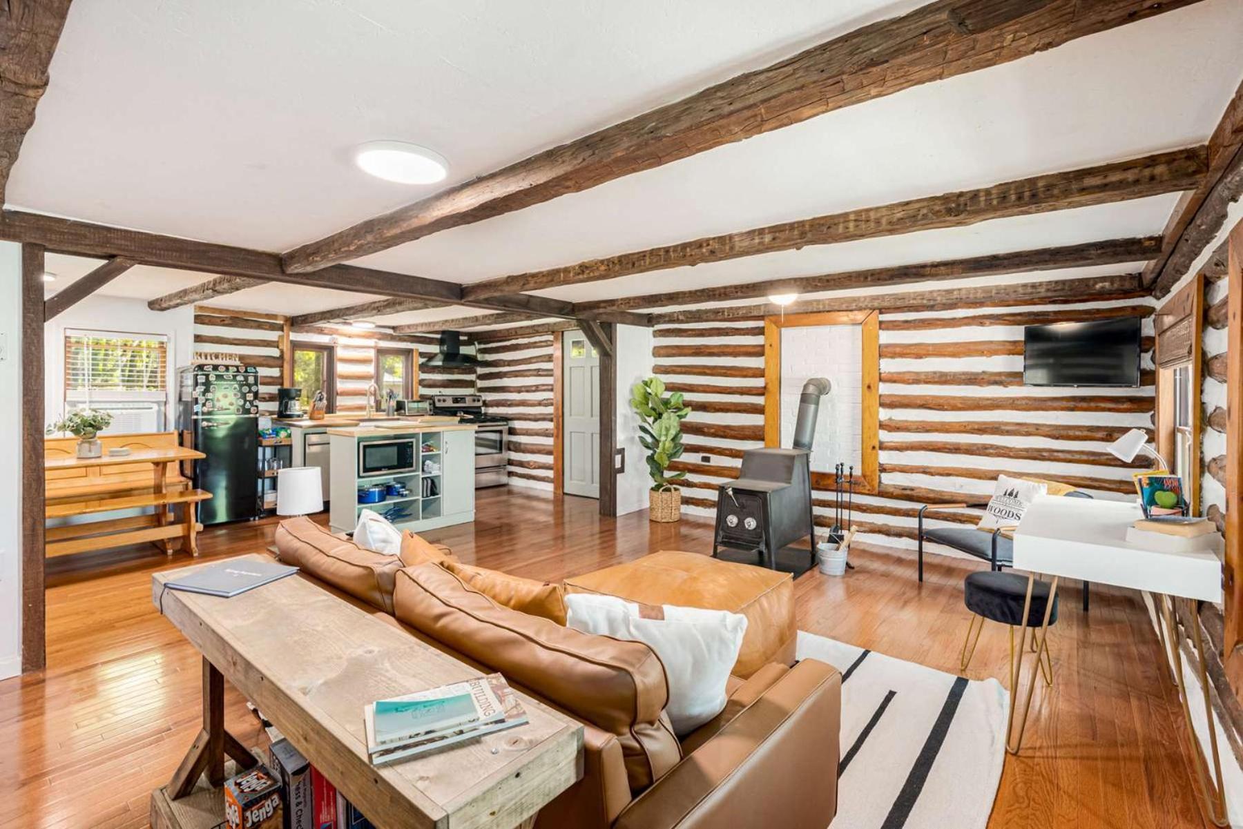 Modernized Log Cabin W Hot Tub Fire Pit & Views Berkeley Springs Buitenkant foto